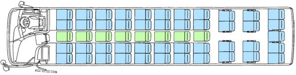 座席レイアウト